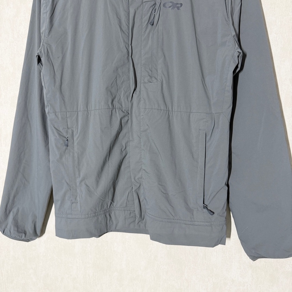Outdoor Research Men’s Microlight Shirt Jacket Snap Zip in Charcoal Gray S - Picture 3 of 14